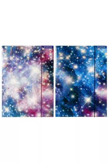 Starpak Teczka z gumk� A4 Galaxy