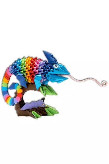 Origami 3D - Kameleon/Chameleon Alexander
