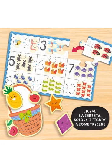 Lisciani Carotina ci� nauczy Edukacyjne ko�ci Logika i Pami�� 304-PL114191