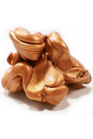Sprytna plastelina- metaliczna br�z