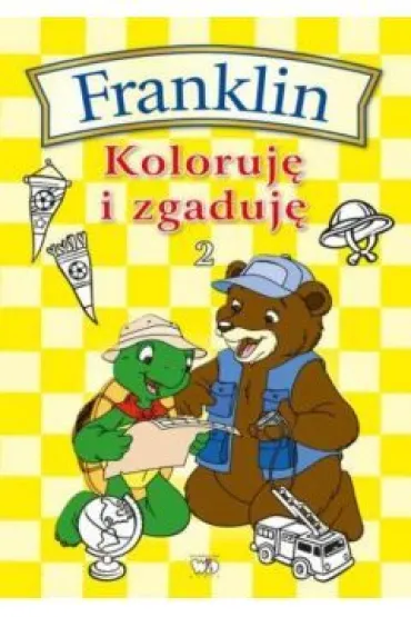 Franklin - koloruj� i zgaduj� cz. 2 - Paulette Bourgeois, Brenda Clark