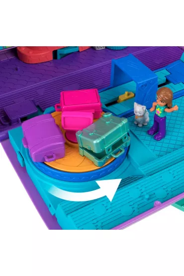 Polly Pocket. Kotolot Koci Samolot Mattel