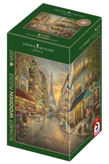 Puzzle 1000 el. Thomas Kinkade Malowniczy Pary� Schmidt - Thomas  Kinkade