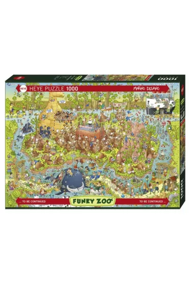 Puzzle 1000 el. Funky Zoo. Australia Heye