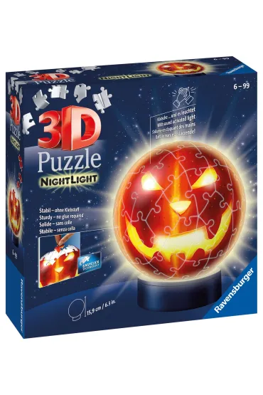 Puzzle 72 el. 3D Dynia �wiec�ca w ciemno�ci Ravensburger