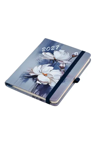 Kalendarz Hip hop 2027 B6 tygodniowy magnolia