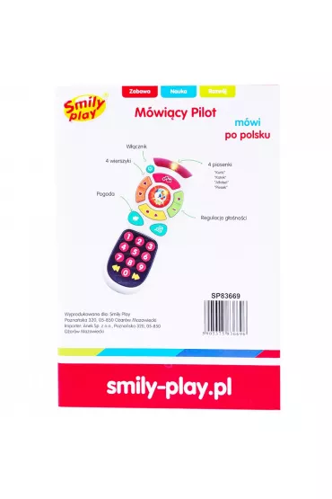 Pilot TV z muzyk� i �wiat�em Smily Play
