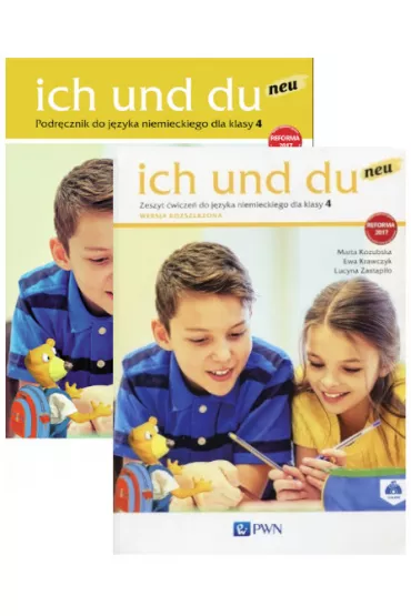 Ich und du neu 4. Podr�cznik i zeszyt �wicze� do j�zyka niemieckiego - Ewa Krawczyk, Lucyna Zast�pi�o, Marta Kozubska