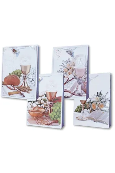 Panorama Torebka laminowana Komunia �w. PL-2 mix (18x23x10cm)