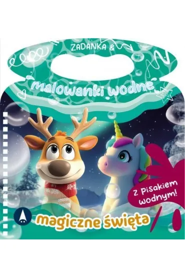 Malowanka 200X140 Zadanka & malowanki wodne. Magiczne �wi�ta  PISAK SKRZAT 980607 - Wioleta �y�owska