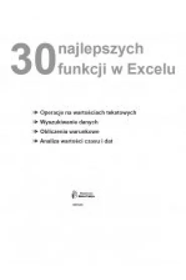 (e) 30 najlepszych funkcji w Excelu