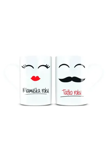 Kukartka Zestaw Kubk�w Dla rodzic�w roku! Mamu�ka roku, Tatko roku - Q 799
