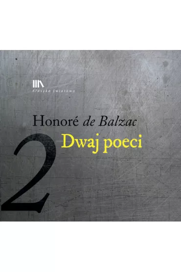 Audiobook Dwaj poeci 2 CD - Honore de Balzac (Honoriusz Balzak)