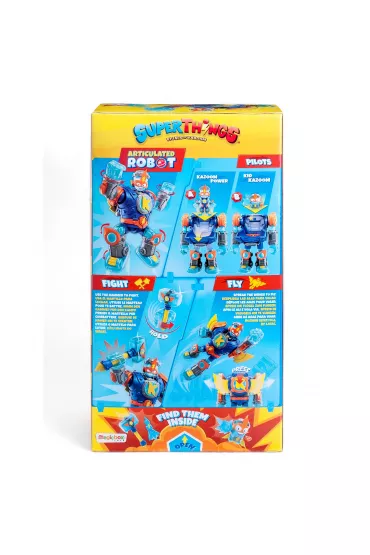SuperThings Superbot Blue Kazoom Power