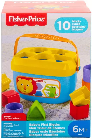 Fisher-Price Pierwsze klocki malucha FFC84 Mattel