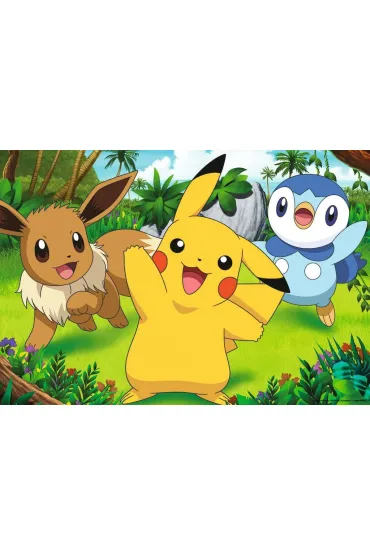 Puzzle dla dzieci 2x24 el. Pokemon Ravensburger