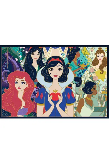 Puzzle 2x200 el. Czaruj�ce ksi�niczki Trefl