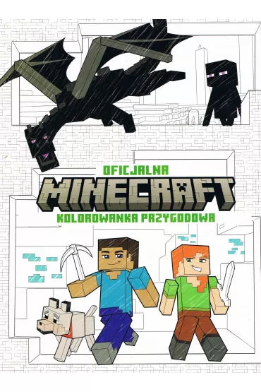 MINECRAFT. Oficjalna kolorowanka przygodowa
