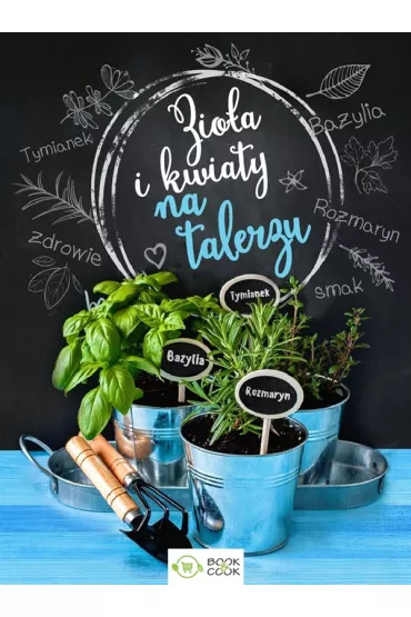 Zio�a i kwiaty na talerzu