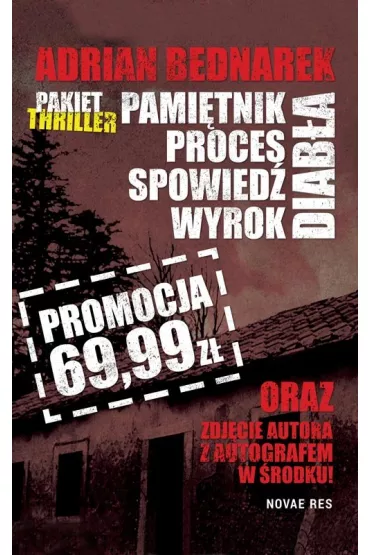 Pakiet Kuba Soba�ski. Tomy 1-4: Pami�tnik diab�a, Proces diab�a, Spowied� diab�a, Wyrok diab�a - Adrian Bednarek