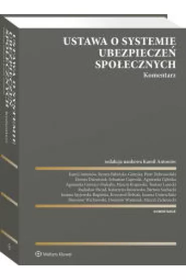 Ustawa o systemie ubezpiecze� spo�ecznych. Komentarz