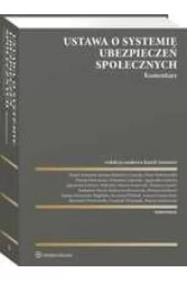 Ustawa o systemie ubezpiecze� spo�ecznych. Komentarz