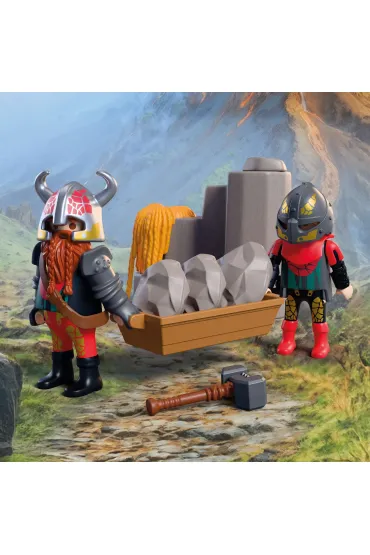 Playmobil Knights Katapulta rycerza herbu Lew 72117