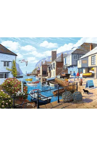 Puzzle 500 el. 2D Spokojna Przysta� Ravensburger
