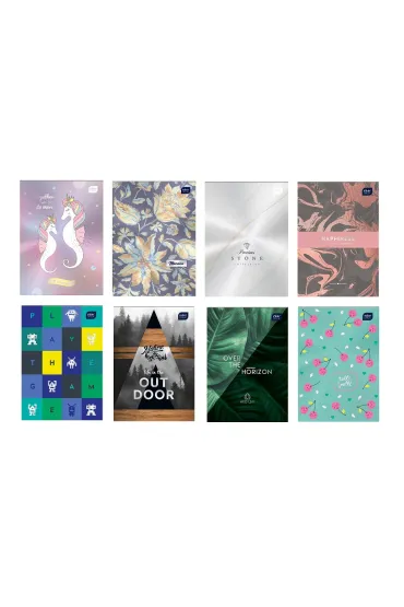 Interdruk Notes A6 Metallic 100 kartek 5 szt.