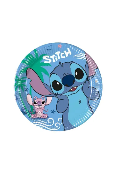 Talerzyki papierowe Stitch&Angel 20cm 8 szt.