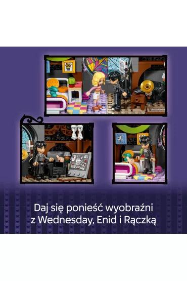 LEGO Wednesday Pokj Wednesday i Enid 76781