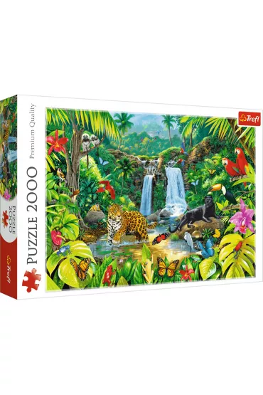 Puzzle 2000 el. Las tropikalny Trefl