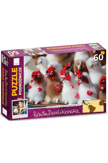 Puzzle 60 el. Peru. Beata Pawlikowska Edipresse Ksi��ki - Beata Pawlikowska