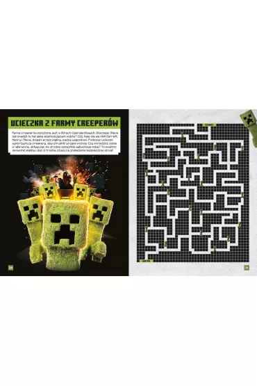 Minecraft. Film. Ksika z zadaniami. Naklejki, plakaty i amigwki