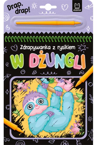 W d�ungli. Zdrapywanka z rysikiem - Anna Podg�rska