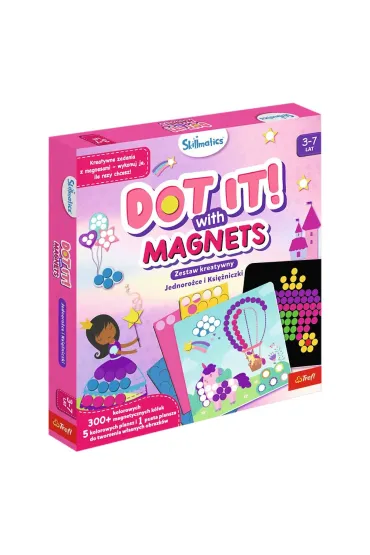 Zestaw kreatywny Skillmatics Dot it! With Magnets Jednoro�ce i Ksi�niczki Grasper Global Private Limited