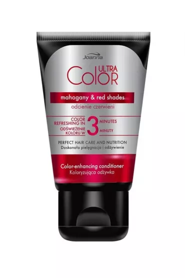 Joanna Ultra Color koloryzuj�ca od�ywka odcienie czerwieni 100 g