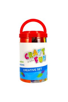 Craft with Fun Zestaw kreatywny 500 el.