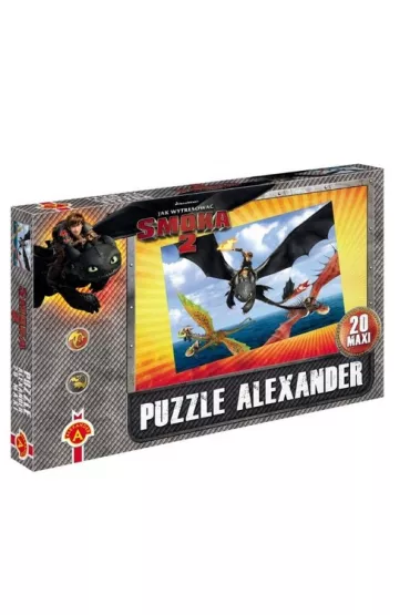 Puzzle maxi 20 el. Jak wytresowa� smoka 2 Lot Alexander