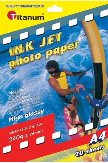 Titanum Papier foto A4/20ark b�yszcz�cy