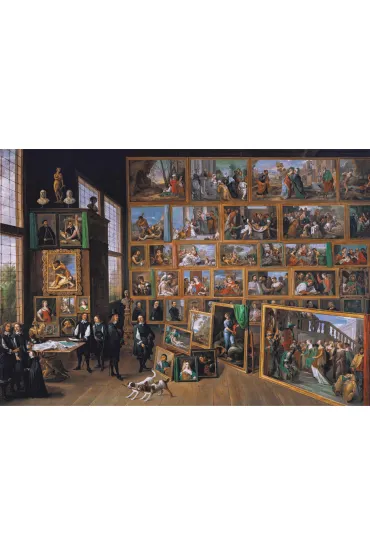 Puzzle 2000 el. Museum Archduke Leopold Wilhelm Clementoni