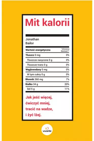 Mit kalorii - Jonathan Bailor