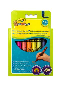 Crayola Mini kids kredki trjktne 16 kolorw 16 szt.
