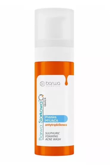 Barwa Siarkowa Sulphuric Foaming Acne Wash antytr�dzikowa pianka myj�ca 150 ml