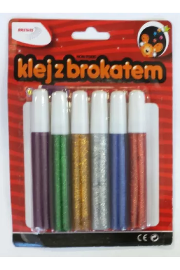 Brewis Klej z brokatem 10x6g