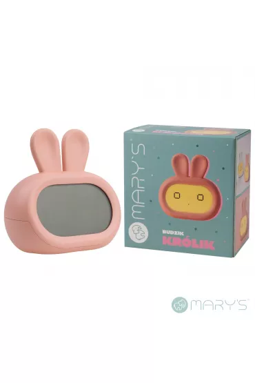 Marys MARY S budzik kr�lik r�owy
