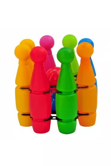 Kr�gle 8 szt.  akcesoria w koszu PLASTIK POLSKA  025371 Czako