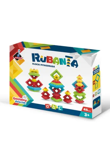 Rubanta. Klocki Pitagorasa 45 element�w