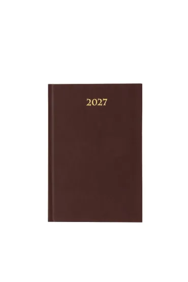 Terminarz 2027 dzienny A5 Divas br�zowy