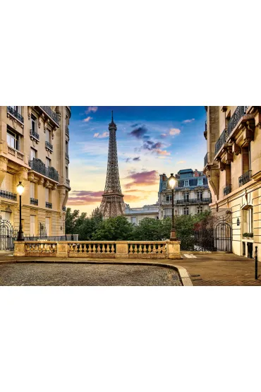 Puzzle 1000 el. Walk in Paris at Sunset Castorland